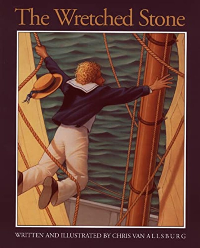 Book cover for "The Wretched Stone" by Chris Van Allsburg