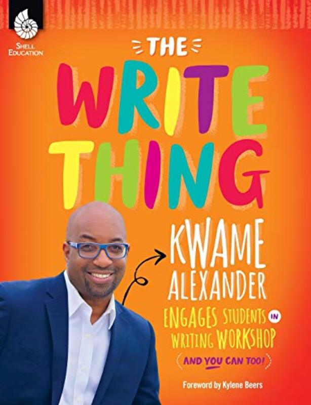 Book cover for "The Write Thing" by Kwame Alexander