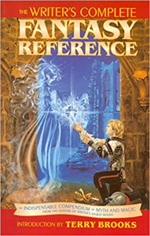 Book cover for "The Writer's Complete Fantasy Reference" by Terry Brooks