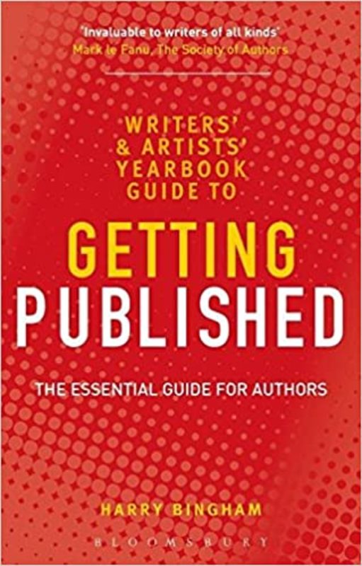 Book cover for "The Writers' and Artists' Yearbook Guide to Getting Published" by Harry Bingham