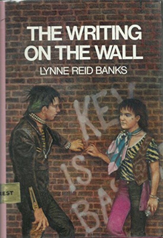 Book cover for "The Writing on the Wall" by Lynne Reid Banks