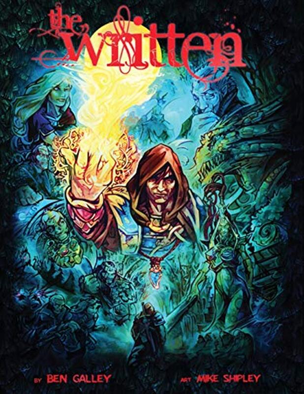 Book cover for "The Written Graphic Novel" by Ben Galley