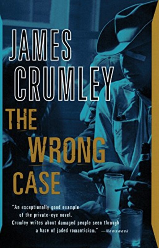 Book cover for "The Wrong Case" by James Crumley