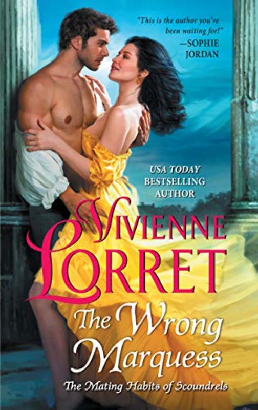 Book cover for "The Wrong Marquess" by Vivienne Lorret
