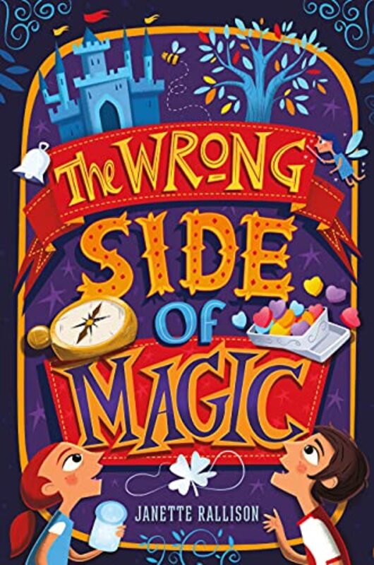Book cover for "The Wrong Side of Magic" by Janette Rallison