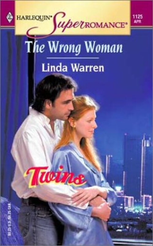 Book cover for "The Wrong Woman" by Linda Warren