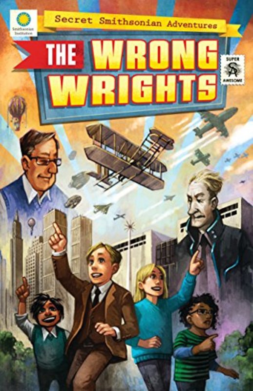 Book cover for "The Wrong Wrights" by Steve Hockensmith