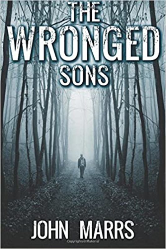 Book cover for "The Wronged Sons" by John Marrs