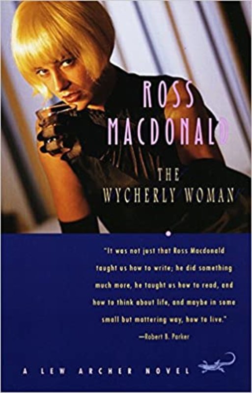 Book cover for "The Wycherly Woman" by Ross Macdonald