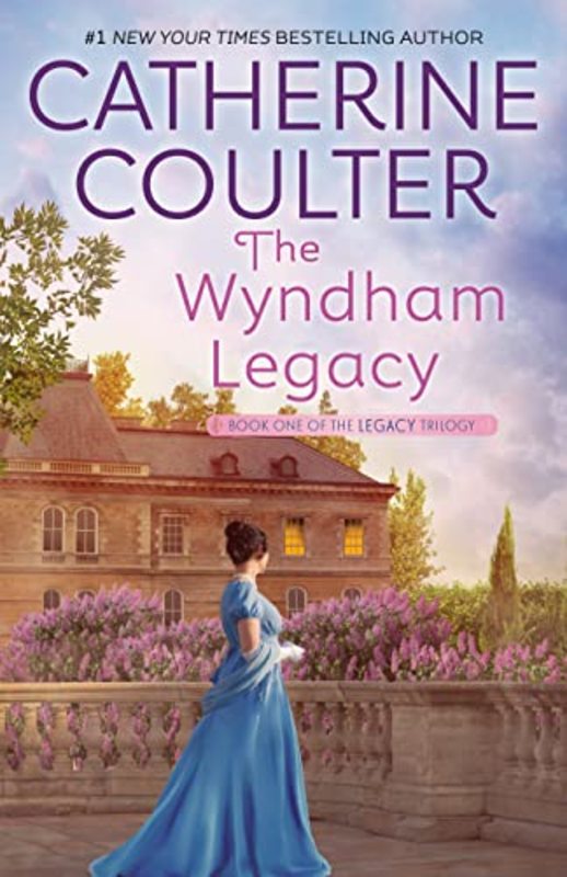 Book cover for "The Wyndham Legacy" by Catherine Coulter