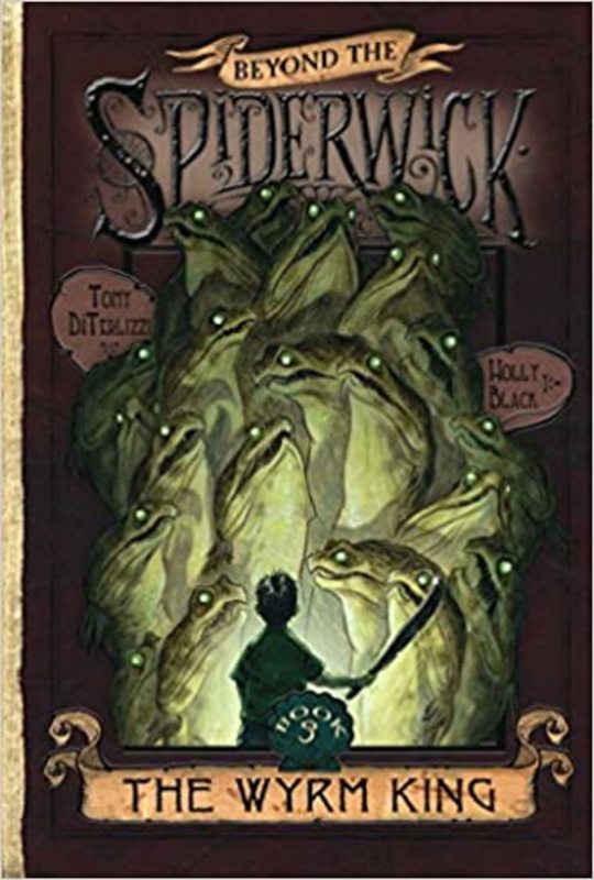 Book cover for "The Wyrm King" by Tony DiTerlizzi