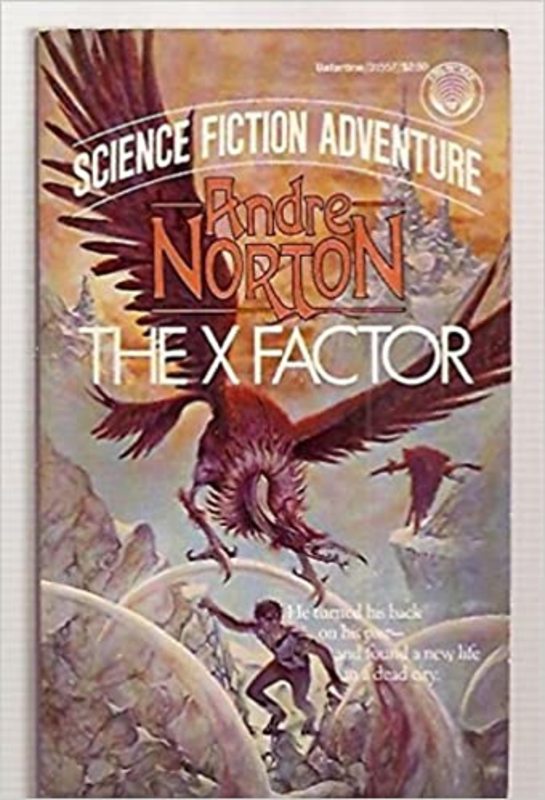 Book cover for "The X Factor" by Andre Norton