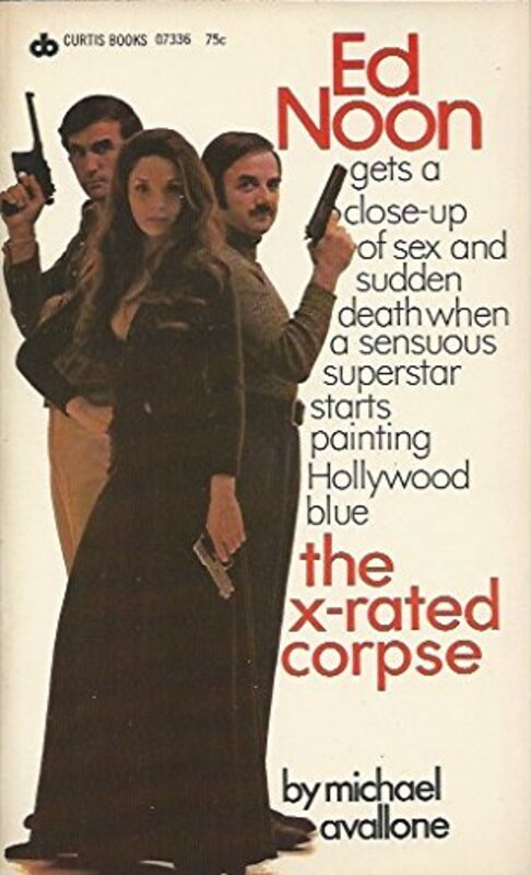 Book cover for "The X-Rated Corpse" by Michael Avallone