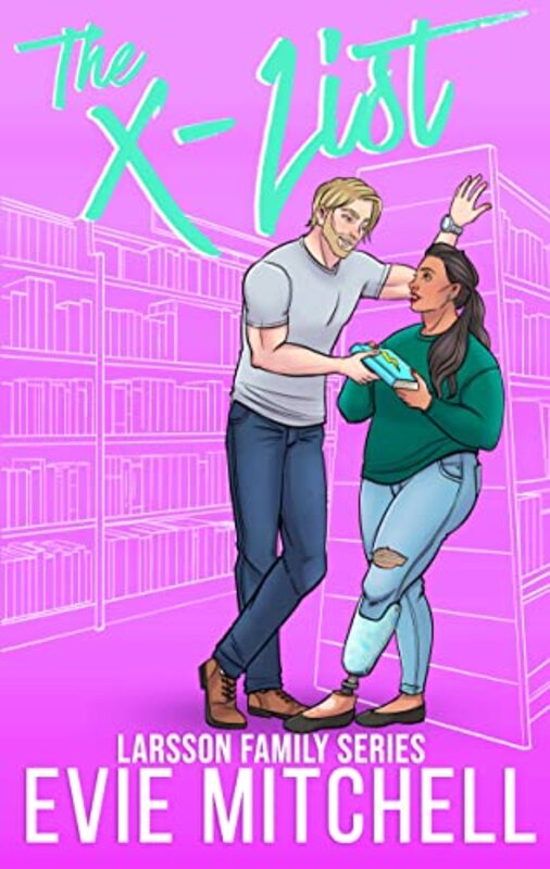 Book cover for "The X-list" by Evie Mitchell