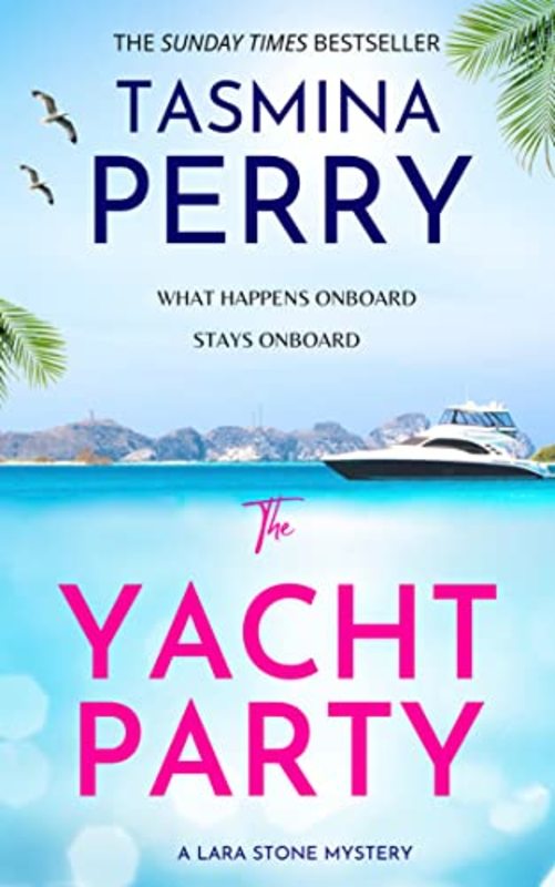 Book cover for "The Yacht Party" by Tasmina Perry