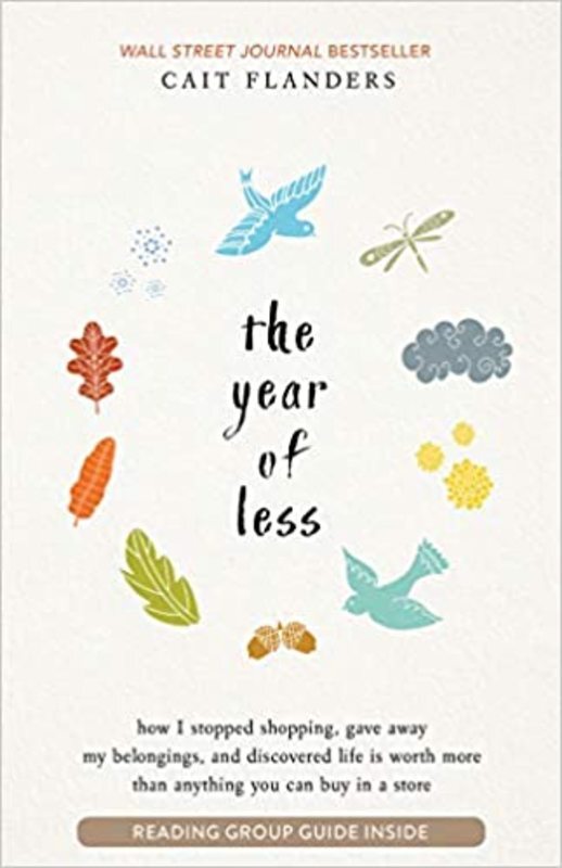 Book cover for "The Year of Less" by Cait Flanders