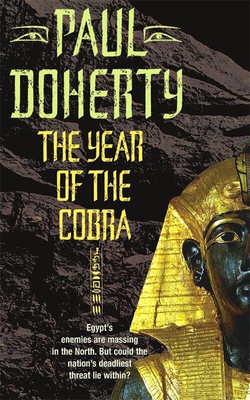 Book cover for "The Year of the Cobra" by Paul Doherty