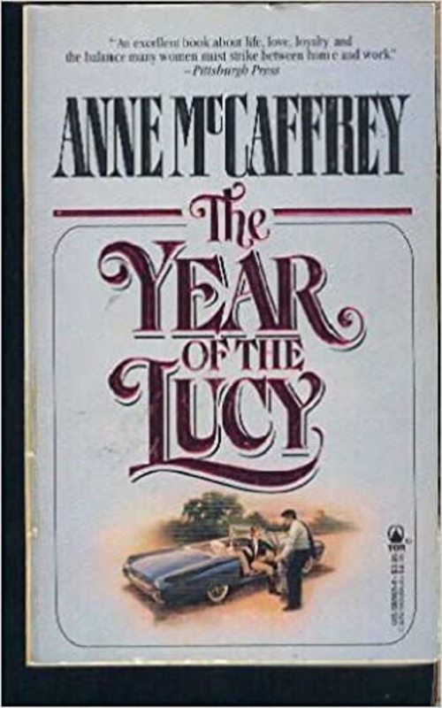 Book cover for "The Year of the Lucy" by Anne McCaffrey