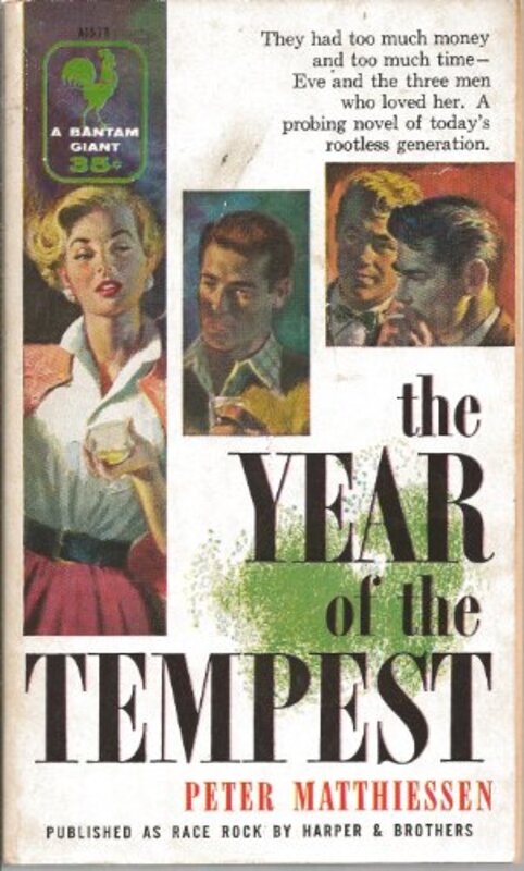 Book cover for "The Year of the Tempest" by Peter Matthiessen