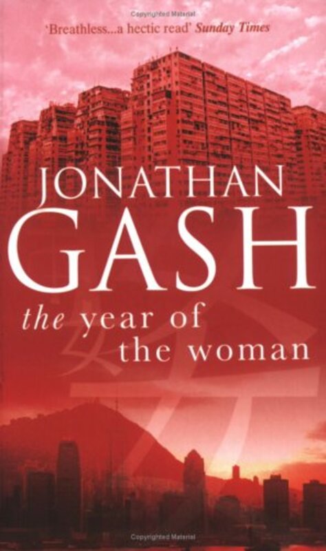 Book cover for "The Year of the Woman" by Jonathan Gash