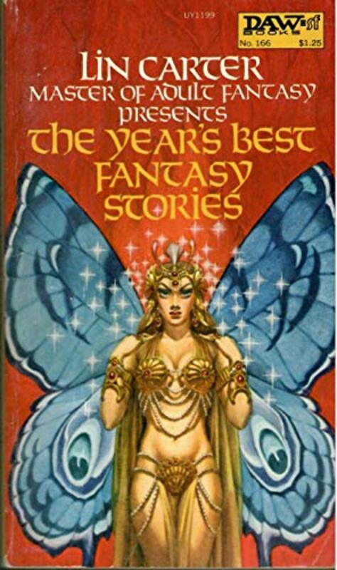 Book cover for "The Year's Best Fantasy Stories 1" by Lin Carter