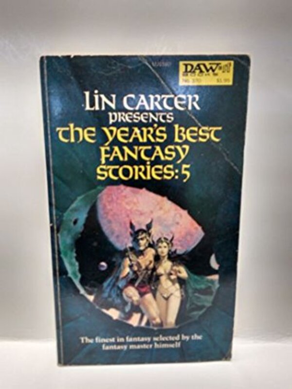Book cover for "The Year's Best Fantasy Stories 5" by Lin Carter