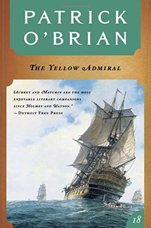 Book cover for "The Yellow Admiral" by Patrick OBrian