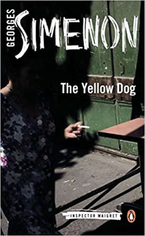 Book cover for "The Yellow Dog" by Georges Simenon