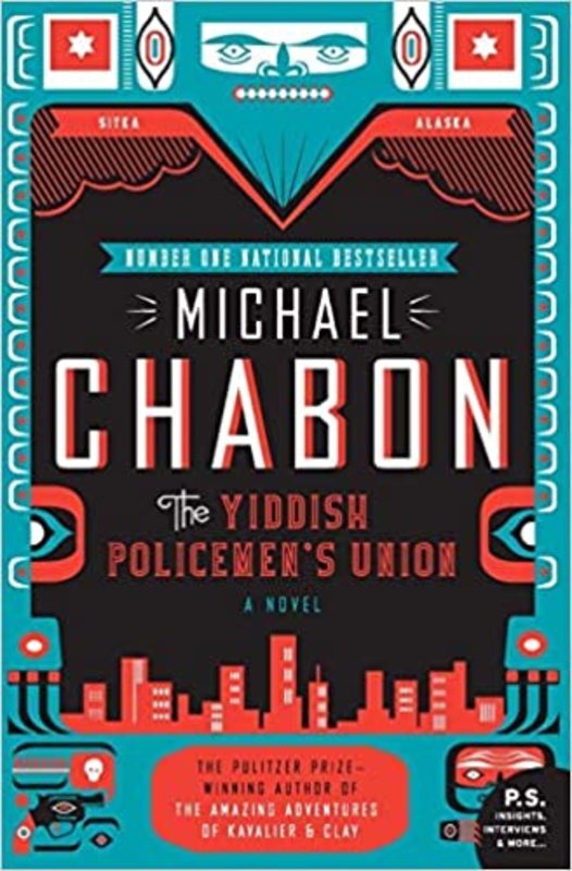 Book cover for "The Yiddish Policemen's Union" by Michael Chabon