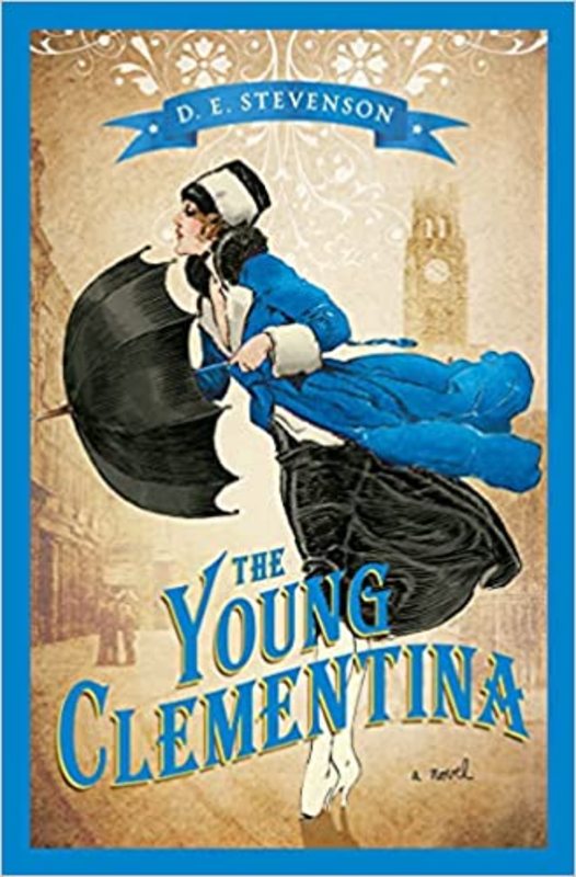Book cover for "The Young Clementina" by D. E. Stevenson