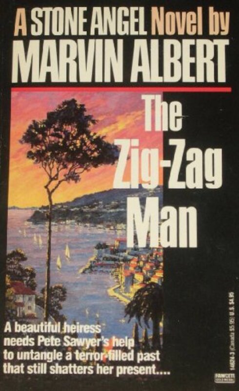 Book cover for "The Zig-Zag Man" by Marvin H Albert