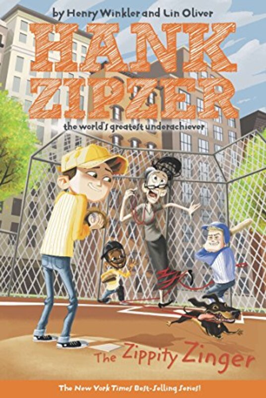 Book cover for "The Zippity Zinger" by Henry Winkler