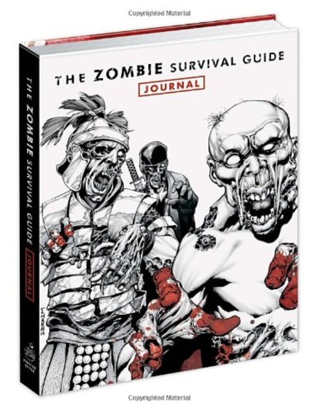 Book cover for "The Zombie Survival Guide Journal" by Max Brooks