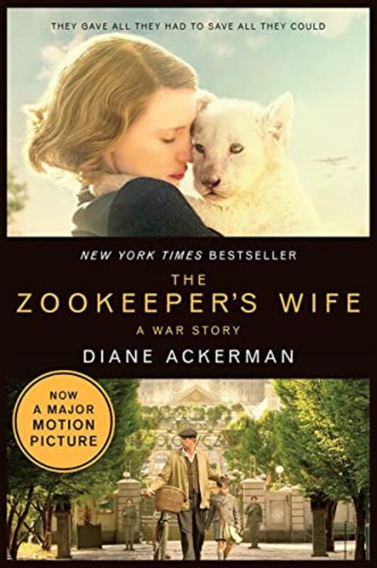 Book cover for "The Zookeeper's Wife" by Diane Ackerman