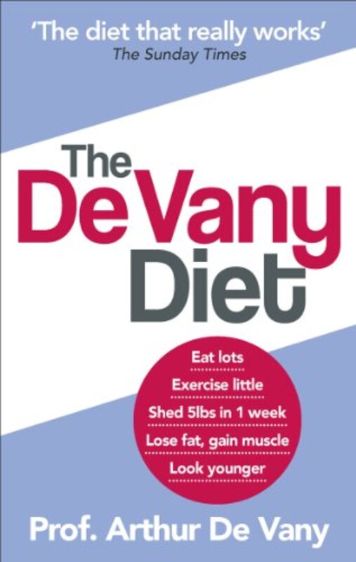 Book cover for "The de Vany Diet"