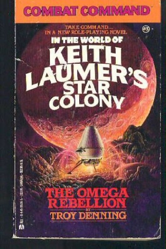Book cover for "The omega rebellion" by Troy Denning