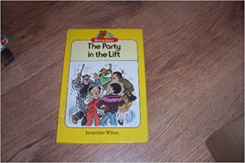 Book cover for "The party in the lift" by Jacqueline Wilson