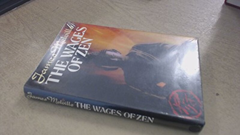 Book cover for "The wages of Zen" by James Melville