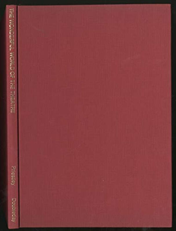 Book cover for "The wonderful world of the theatre" by JB Priestley