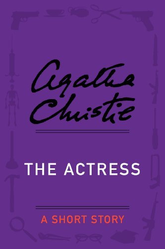 Book cover for "The Actress" by Agatha Christie