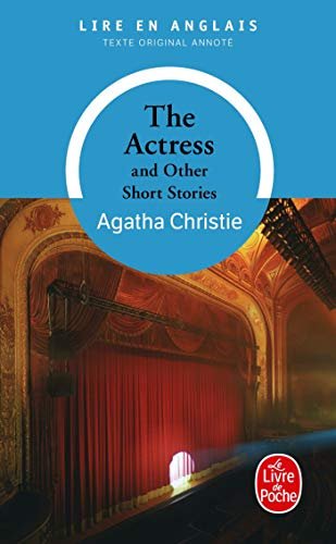 Book cover for "The Actress and Other Short Stories" by Agatha Christie