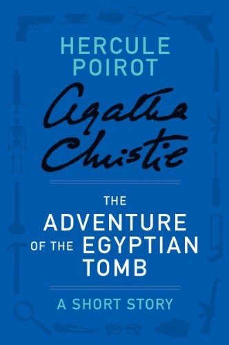Book cover for "The Adventure of the Egyptian Tomb" by Agatha Christie