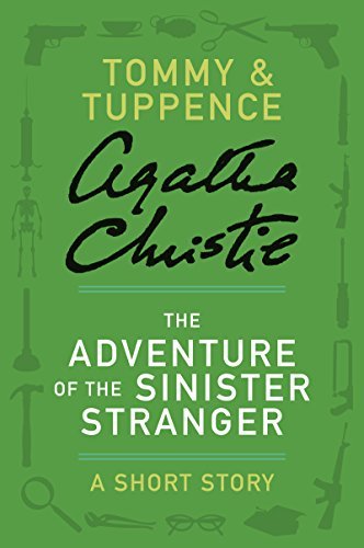 Book cover for "The Adventure of the Sinister Stranger" by Agatha Christie