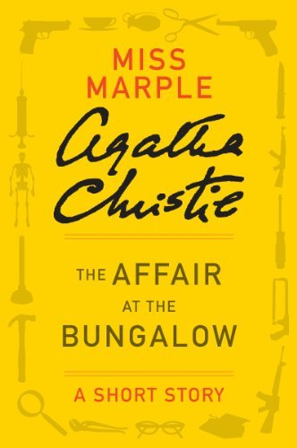 Book cover for "The Affair at the Bungalow" by Agatha Christie