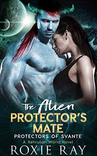 Book cover for "The Alien Protector's Mate" by Roxie Ray