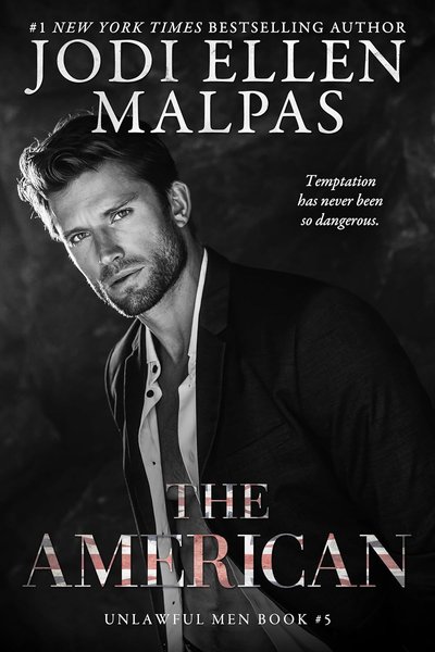 Book cover for "The American" by Jodi Ellen Malpas