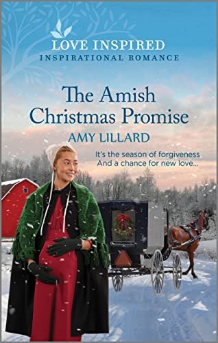 Book cover for "The Amish Christmas Promise" by Amy Lillard