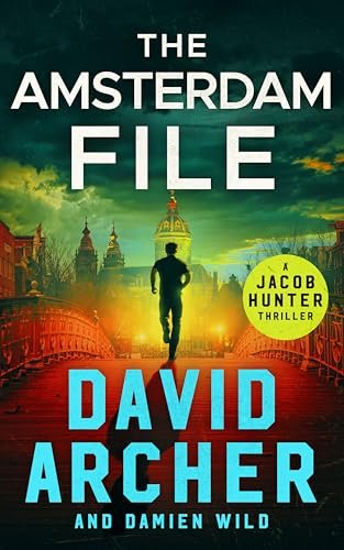 Book cover for "The Amsterdam File" by David Archer