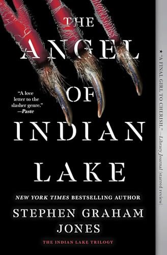 Book cover for "The Angel of Indian Lake" by Stephen Graham Jones
