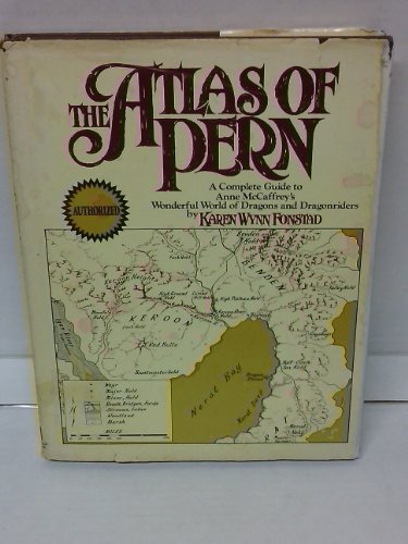 Book cover for "The Atlas of Pern" by Anne McCaffrey